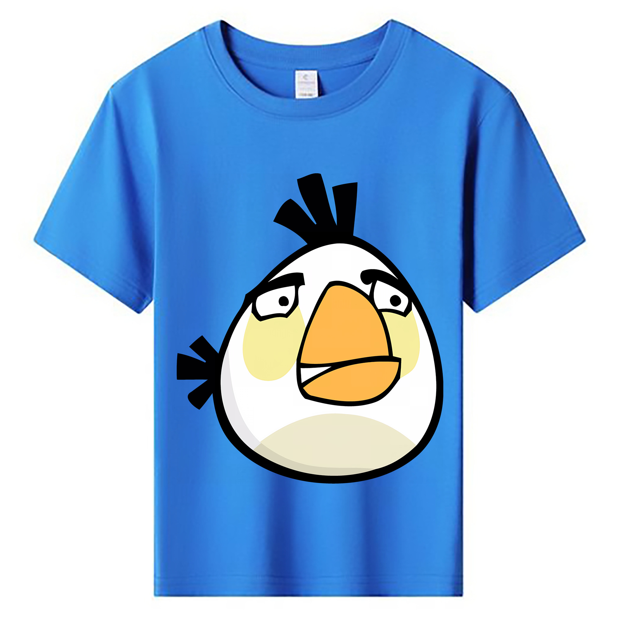 （画像用） Angry Birds アングリーバード 綿100％キッズTシャツ（フロントプリント）
